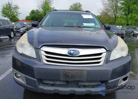 2012 Subaru Outback 2.5I z USA, uszkodzony, nr VIN 4S4BRBAC5C3211745